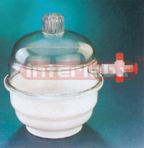 DESICCATOR, VACUUM, PLASTIC